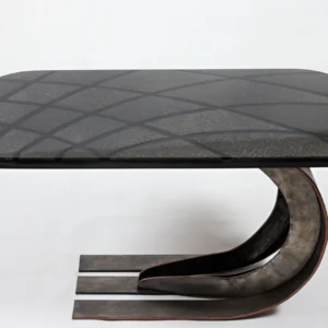 STÓL/ŁAWA no1, włokno węglowe z miedzią